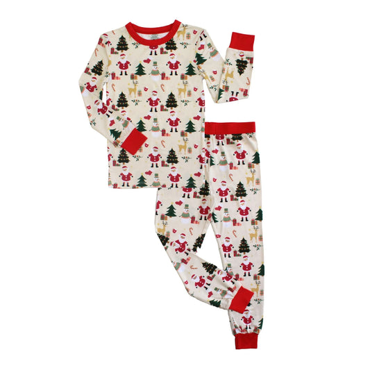 Cozy Christmas Bamboo Pajama Set