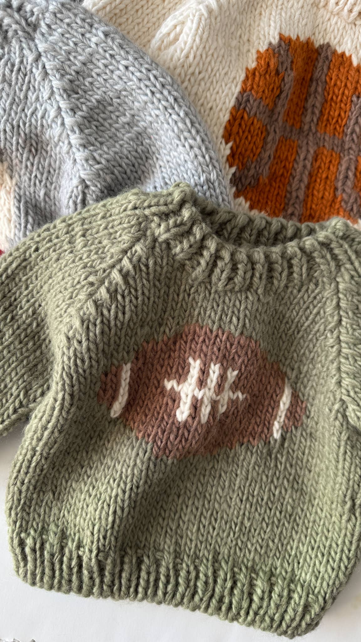 Football Sweater School Sports Baby Kid Fall Pullover Team