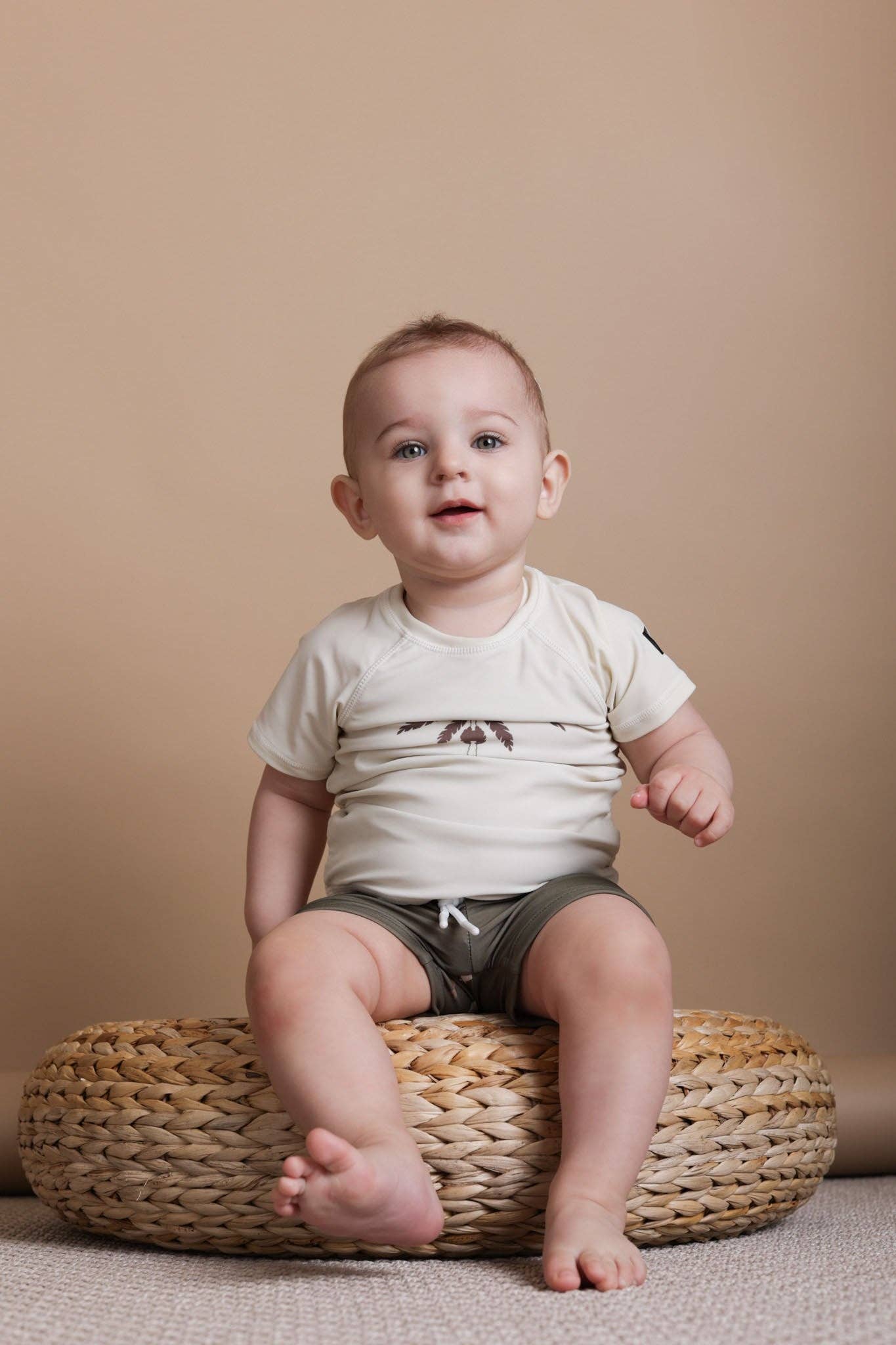 Swim Boardie Shorts - Trout / Kalamata