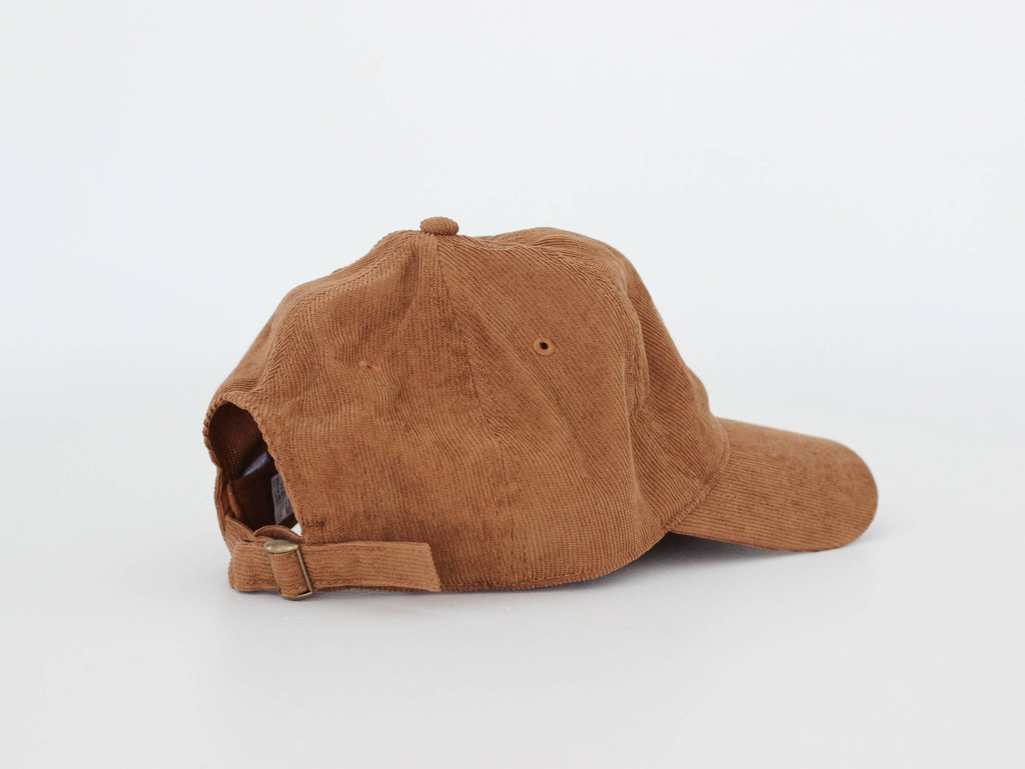 Howdy Script Modern Corduroy Hat • Embroidered Brown Cap