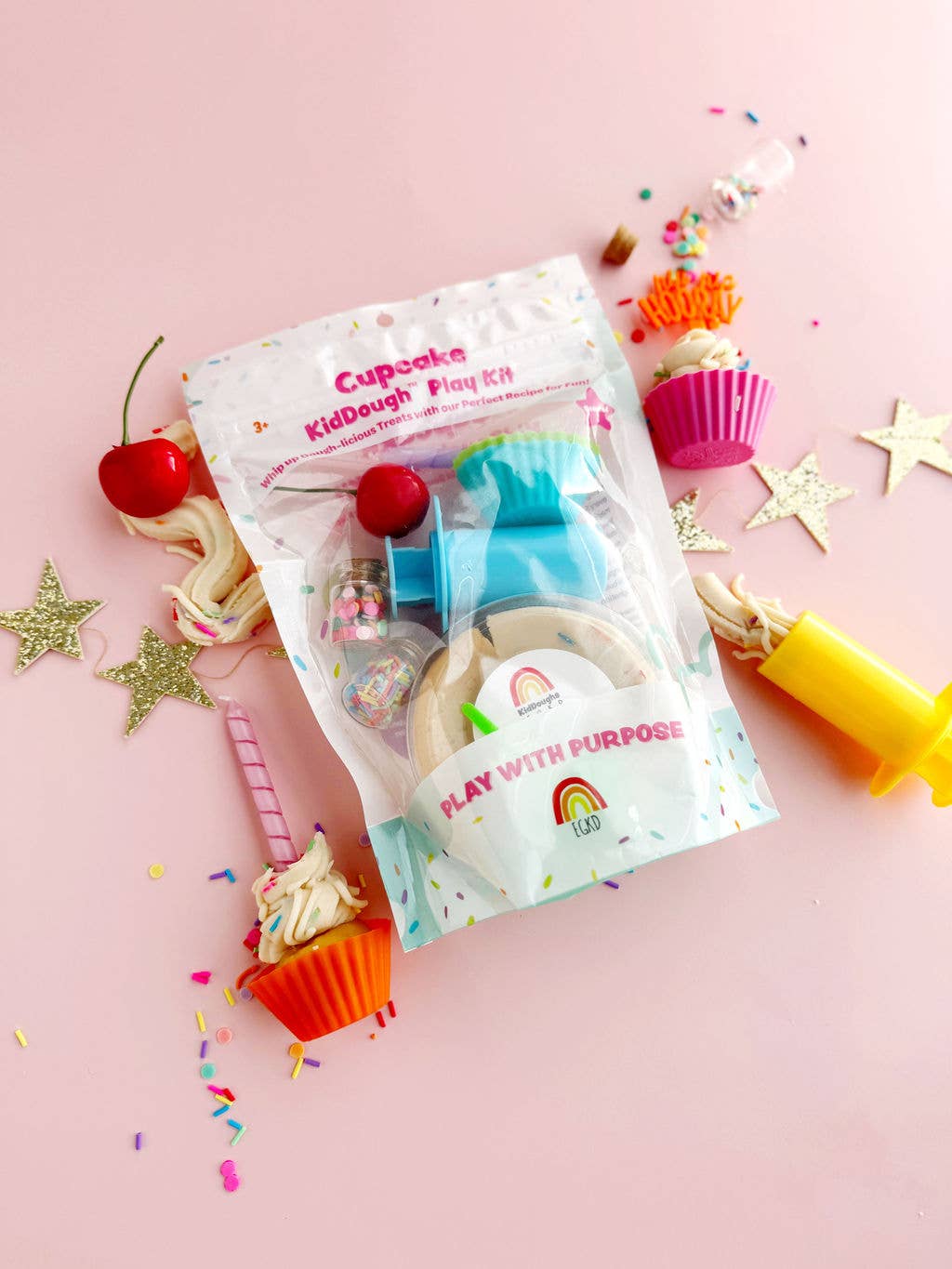 Cupcake Sensory KidDough Play Kit
