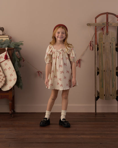 Rylee and Cru Sabrina Mini in Peppermint Bows on model
