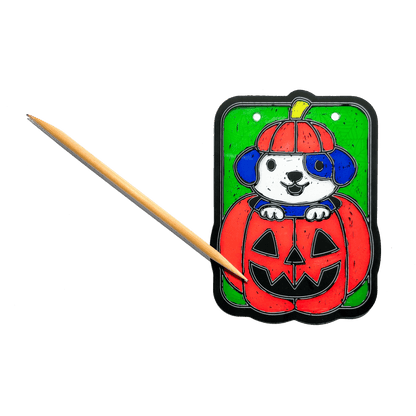 Mini Scratch & Scribble Window Banner Kit - Boo Buddies - view 3