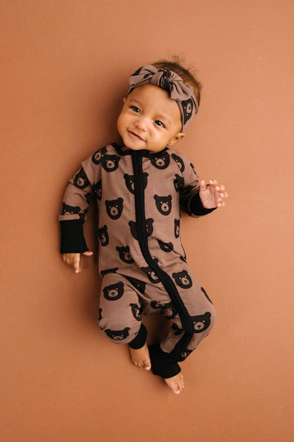 Brown Bear Bamboo Sleeper