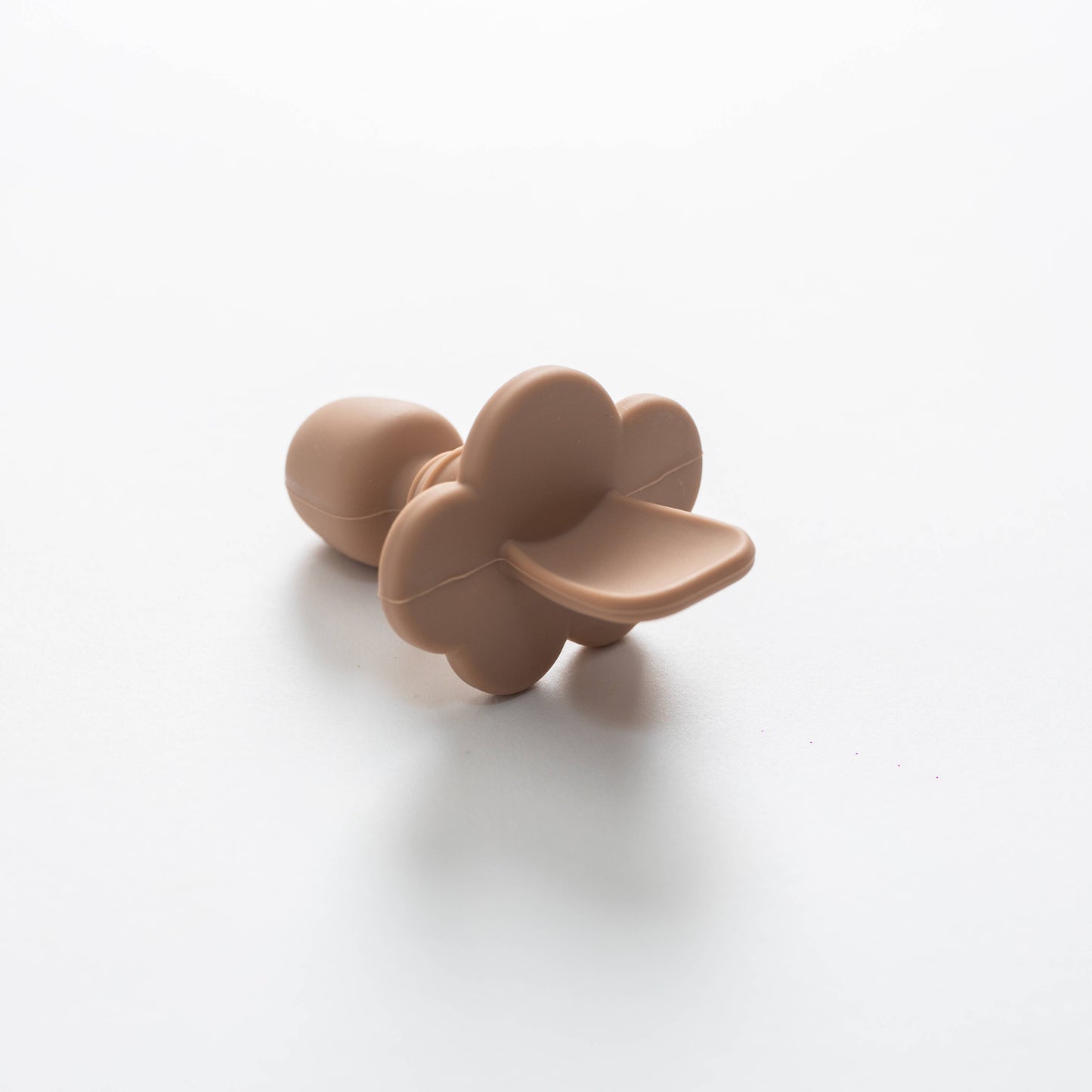 Taupe Silicone Infant Training Spoon