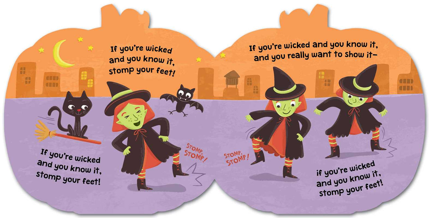 If You're Spooky and You Know It (A Pumpkin-Shaped Novelty Board Book for Toddlers) by Aly Fronis - view 4