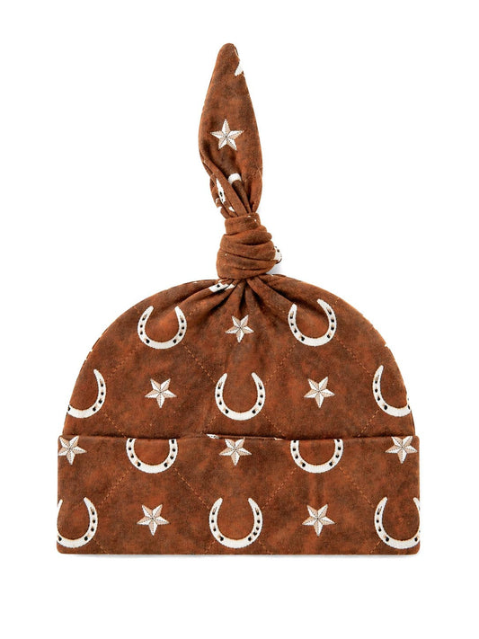 Rusty Horseshoe Knot Beanie