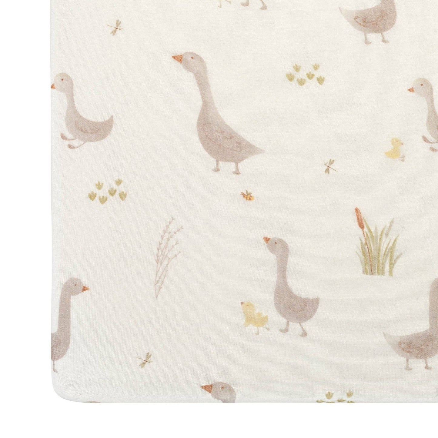 Charlie Farmhouse Goose Crib Fitted Sheet