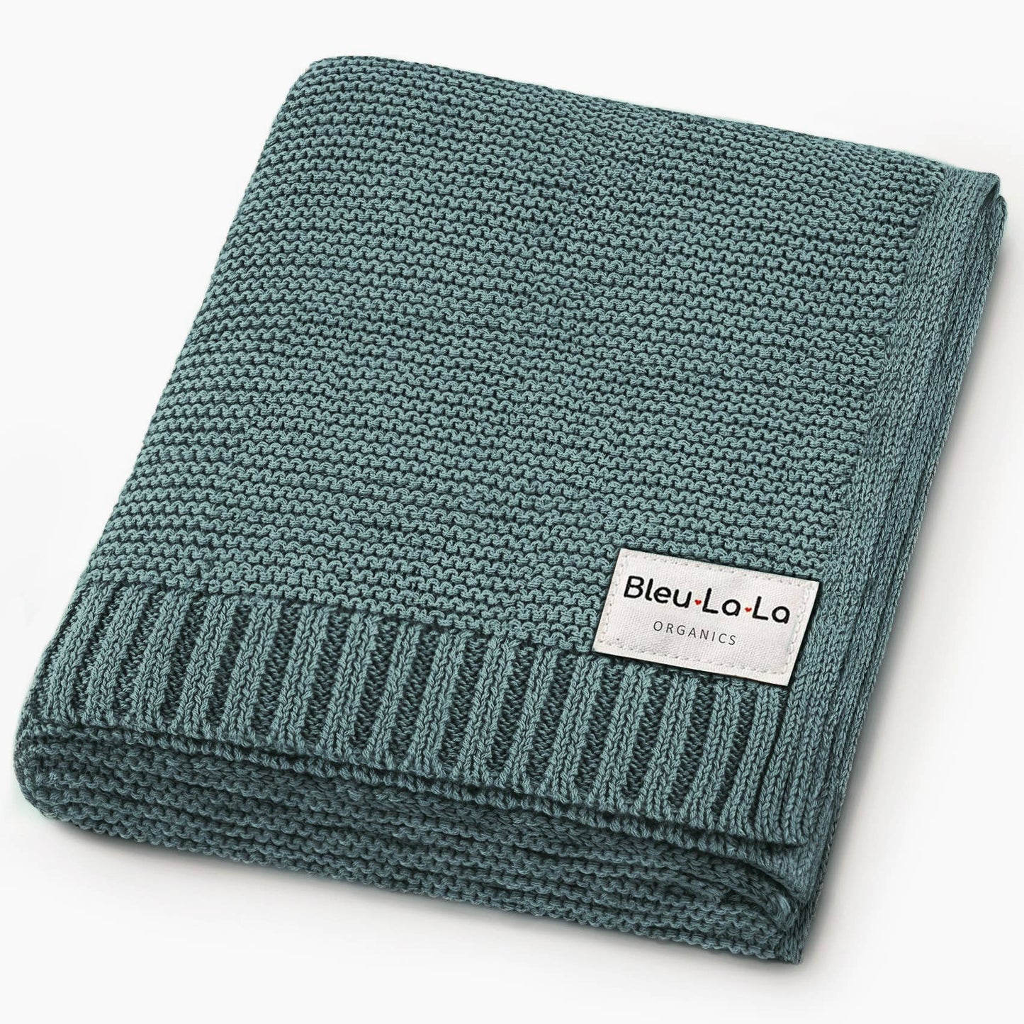 Heritage Knit 100% Organic Luxury Cotton Swaddle Receiving Baby Blanket