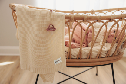 100% Organic Luxury Cotton Swaddle Receiving Baby Blanket