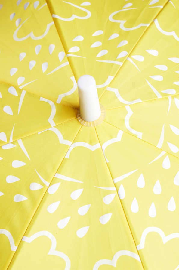 Little Kids Colour-Revealing Umbrella in Yellow