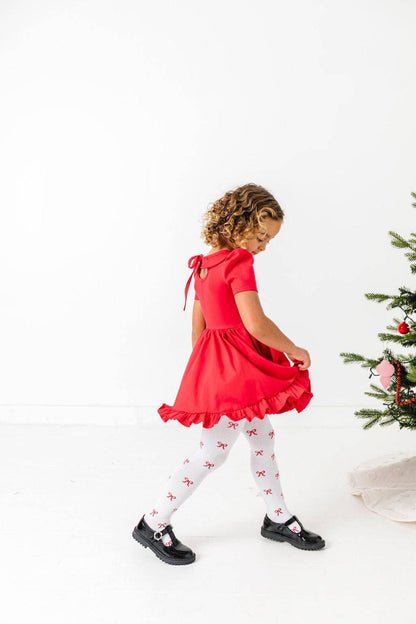 Bow Knit Tights