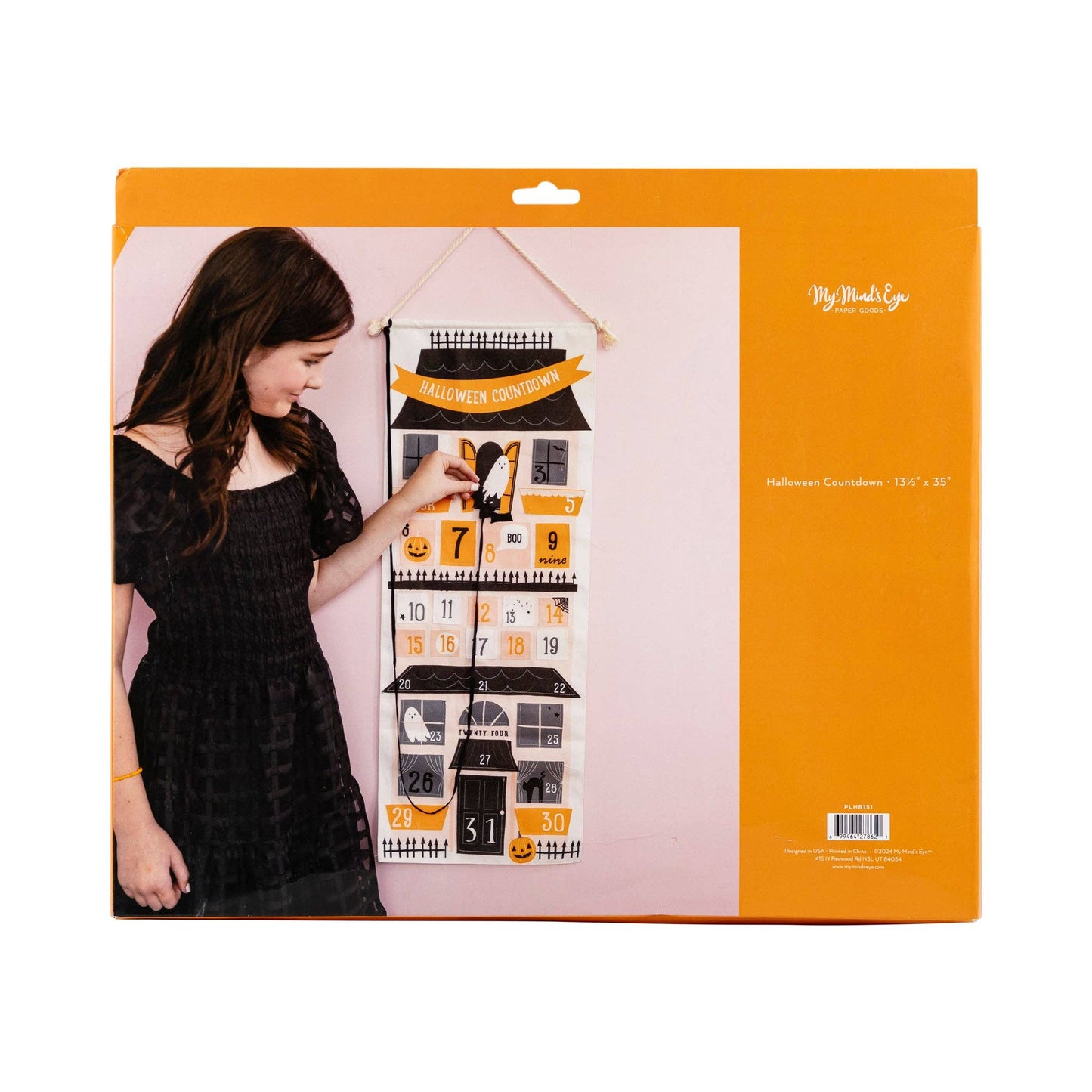 Halloween Countdown Felt Advent Calendar