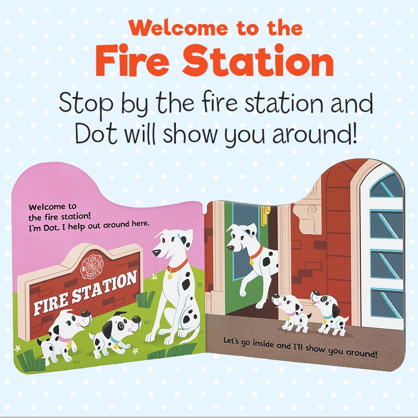 Fire Truck Tales Interactive Rolling Slipcase with 3 Books