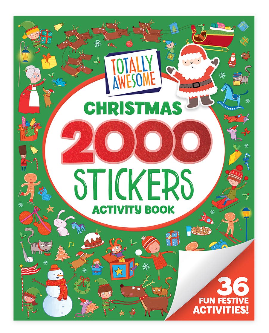 Totally Awesome Christmas 2000 Stickers Activity Book