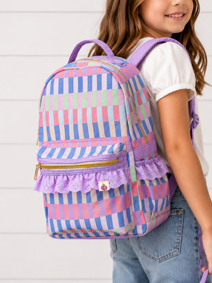 Bree Toddler Backpack - Sugar Check