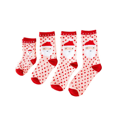 Whimsy Santa Head Socks