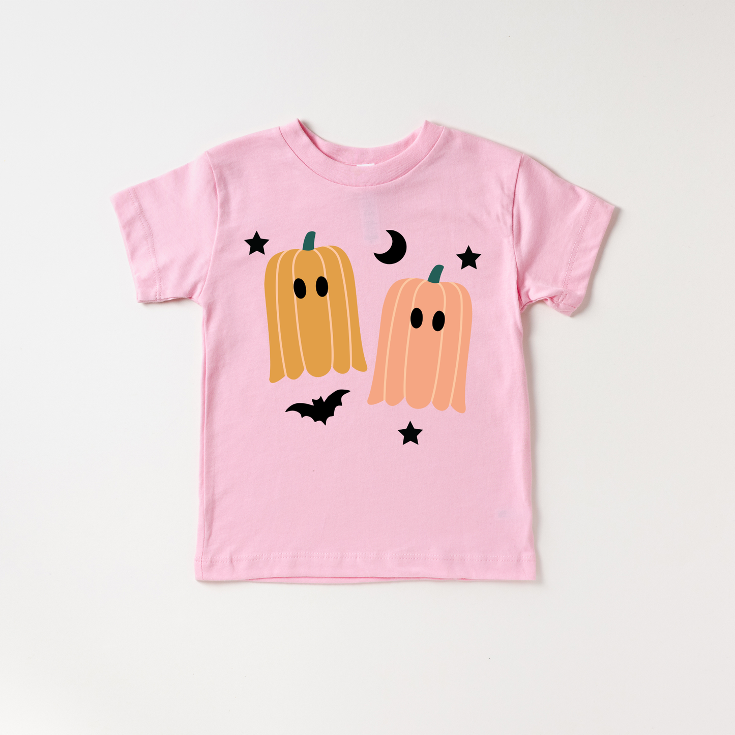 Pumpkin Ghost Halloween Tee
