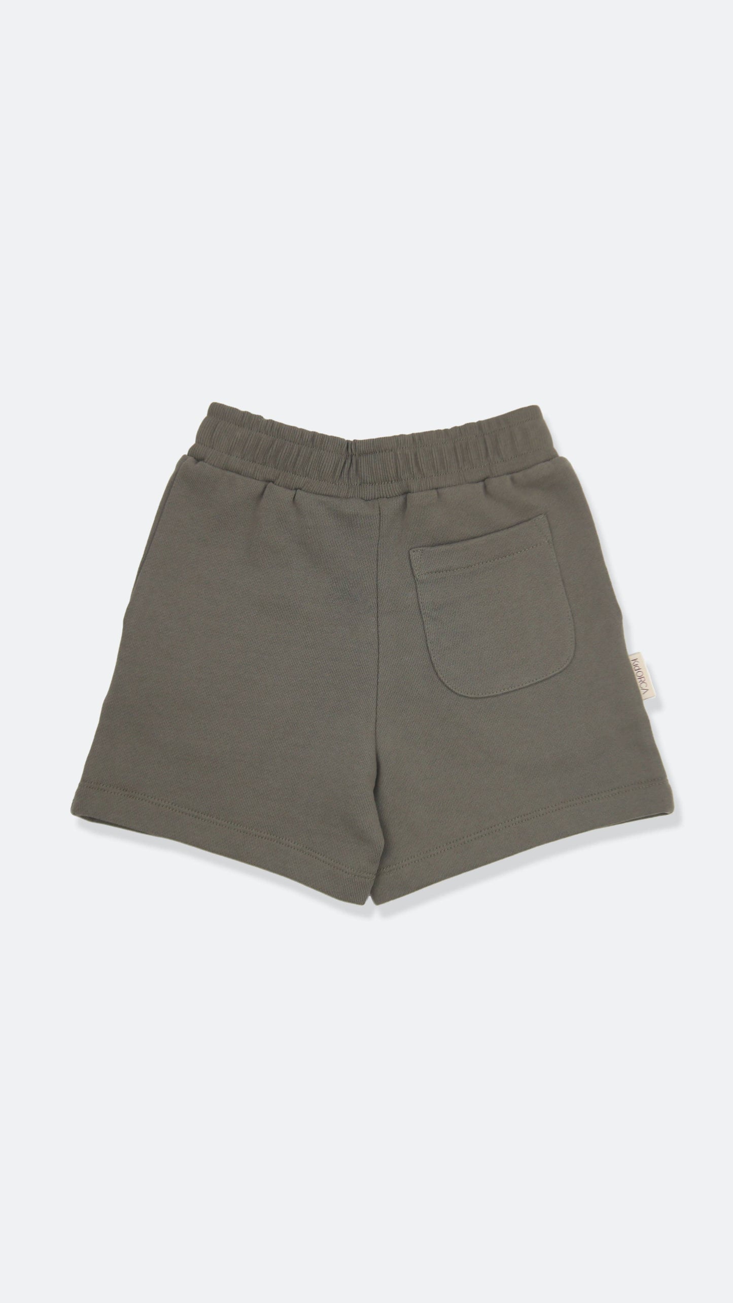 French Terry Shorts - Dusty Olive