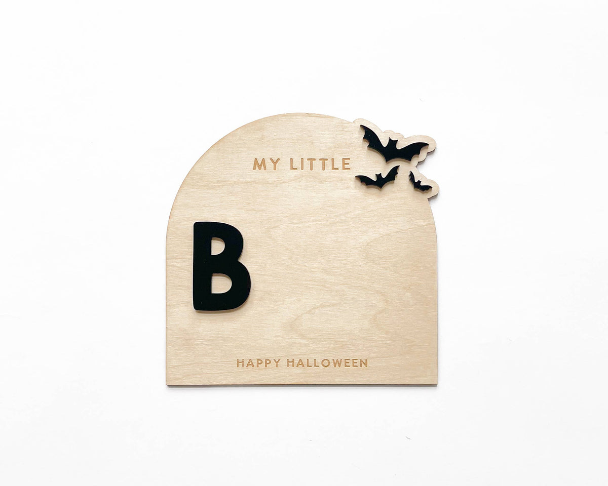 DIY "My Little Boo" Footprint - view 2