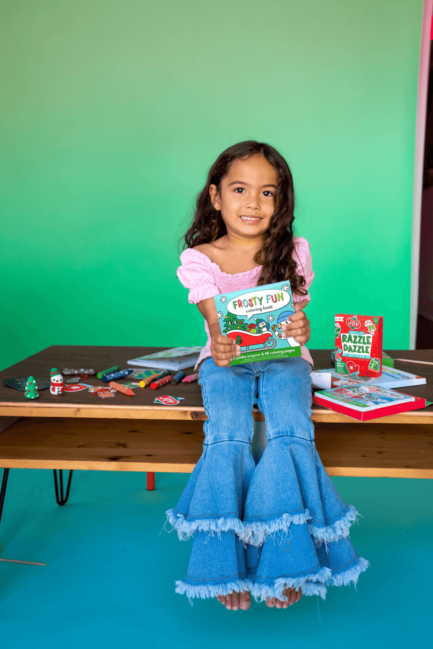 Carry-Along Coloring Book Set - Frosty Fun - view 5