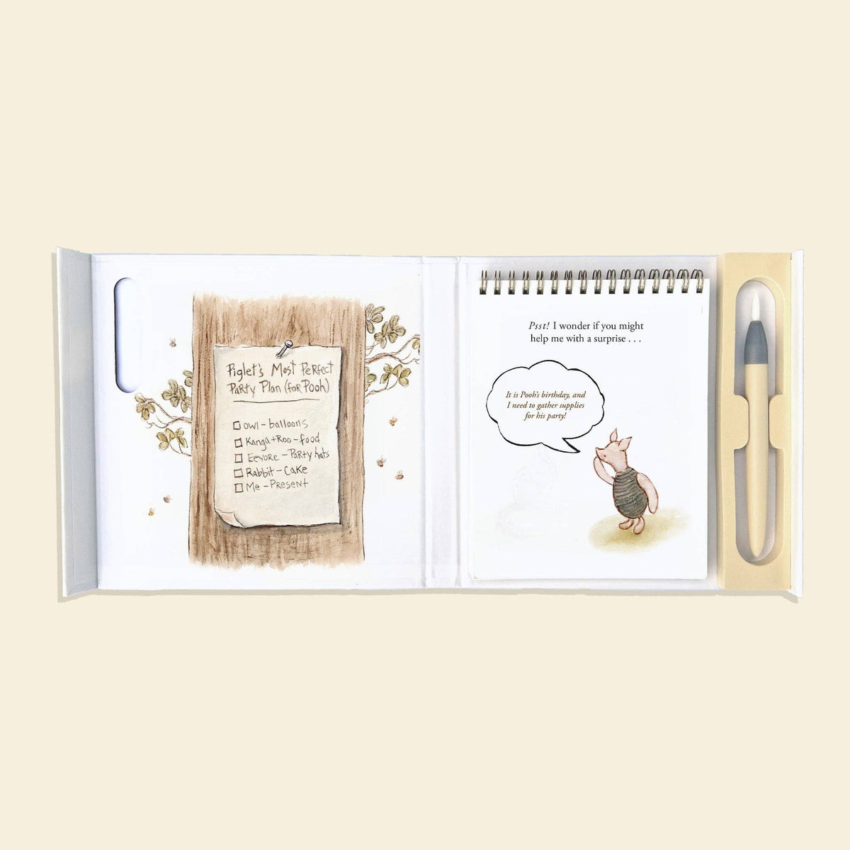 Pooh's Birthday Surprise water reveal book - view 3