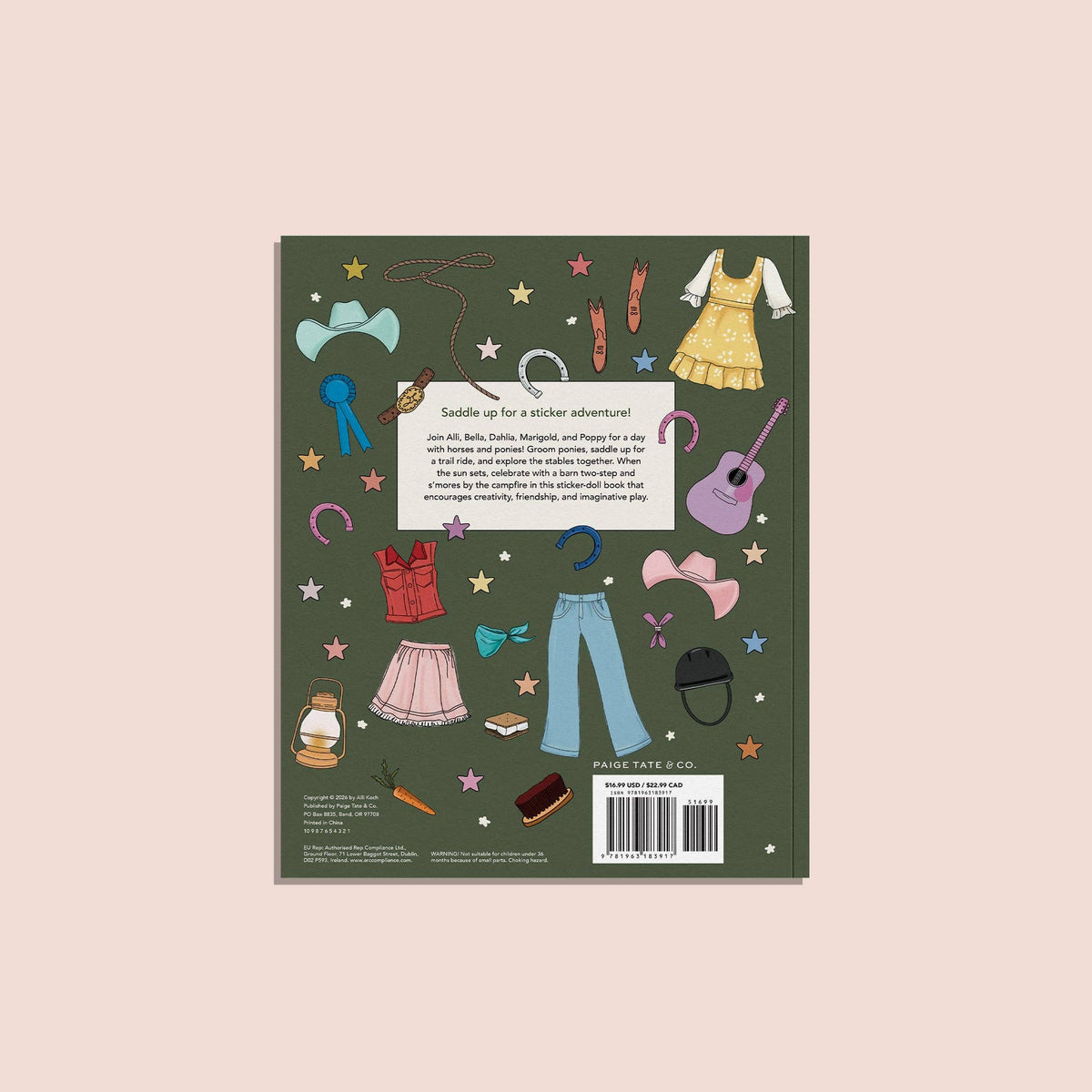 My Fancy Sticker Storybook: Horses & Ponies
