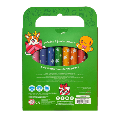 Carry-Along Coloring Book Set - Frosty Fun - view 7