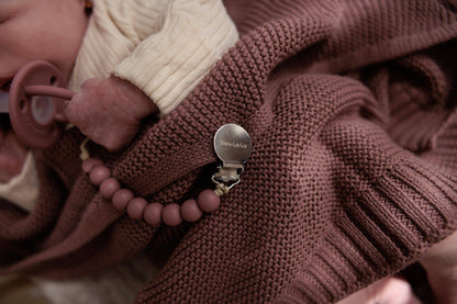 Heritage Knit 100% Organic Luxury Cotton Swaddle Receiving Baby Blanket