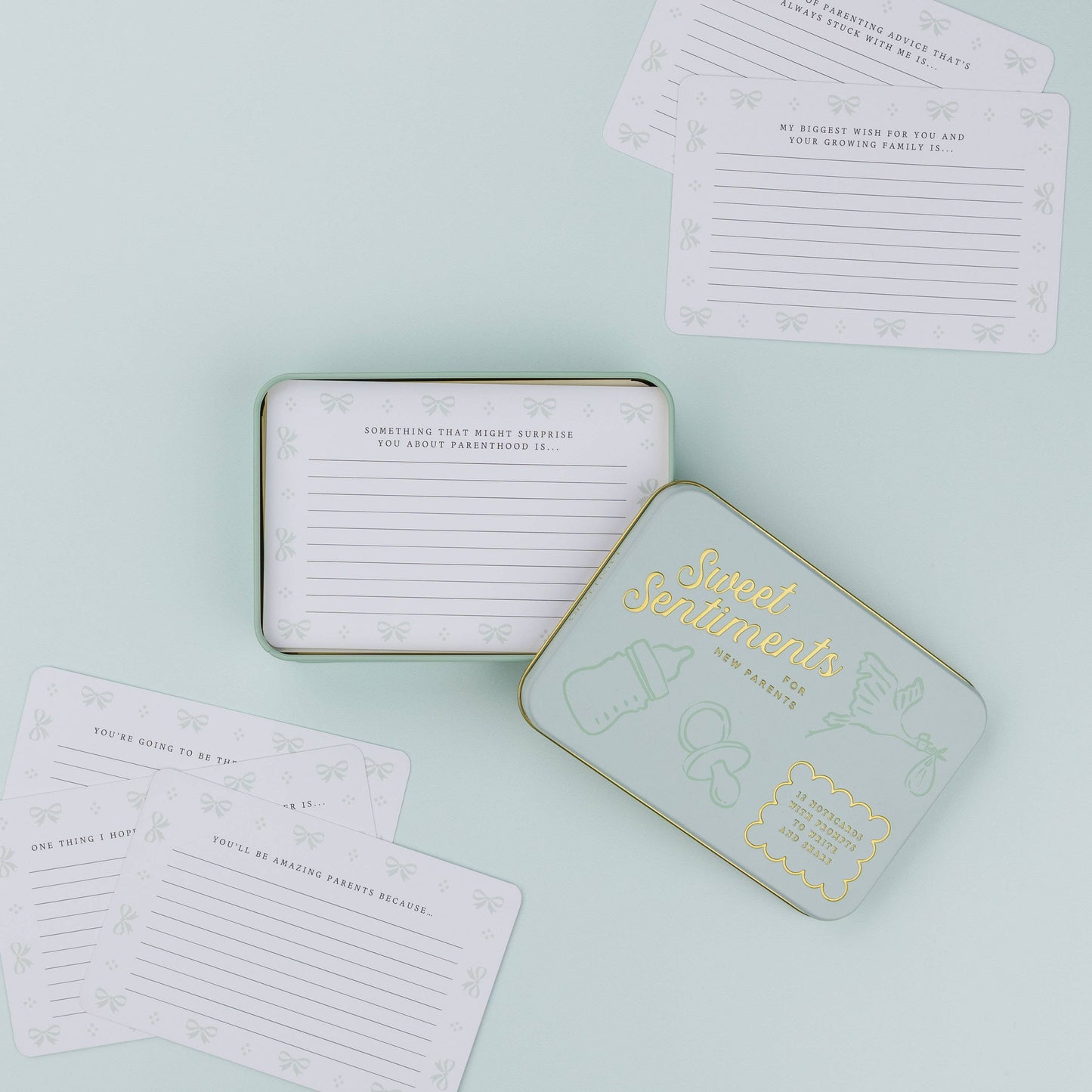 Sweet Sentiments Notecards for New Parents