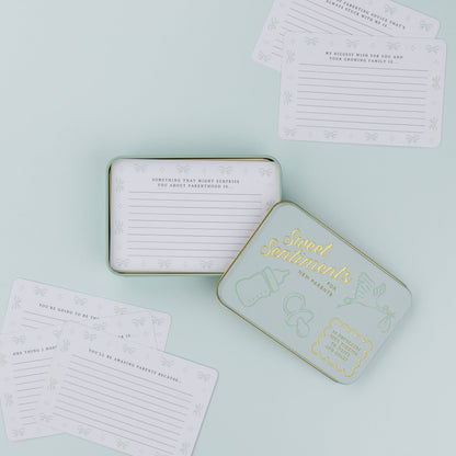 Sweet Sentiments Notecards for New Parents