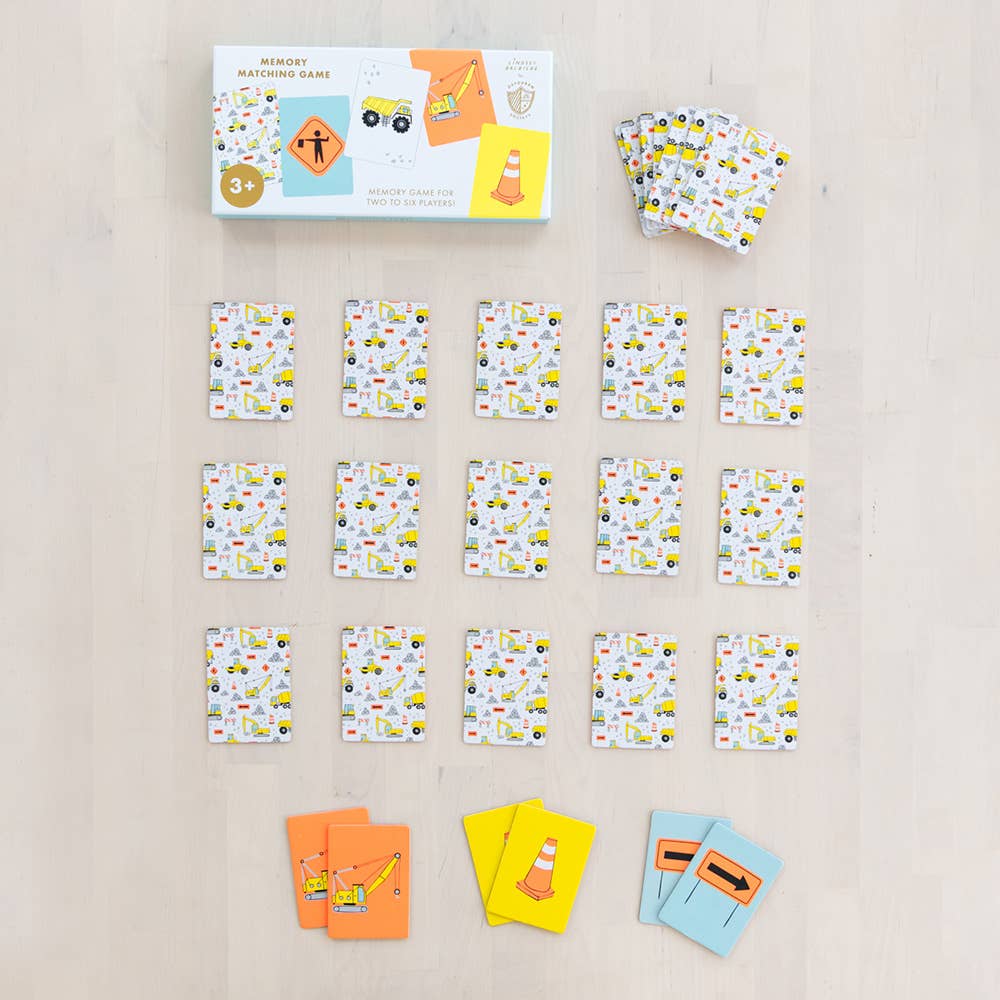 Under Construction Memory Match Game