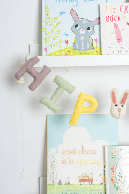 HIP HOP Easter Felt Garland