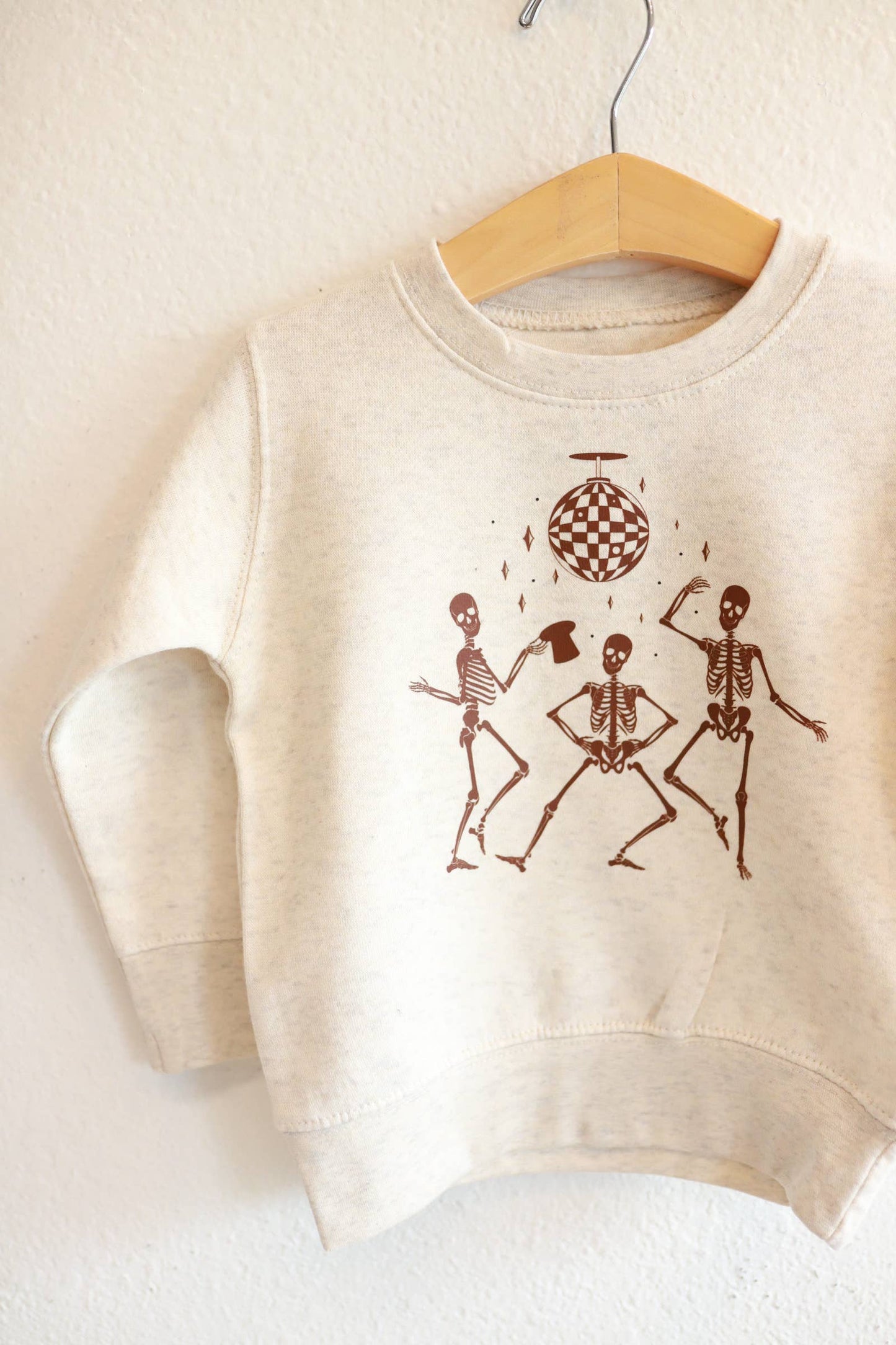 Disco Skeleton Fall Pullover, Toddler Clothes, Kids Clothes