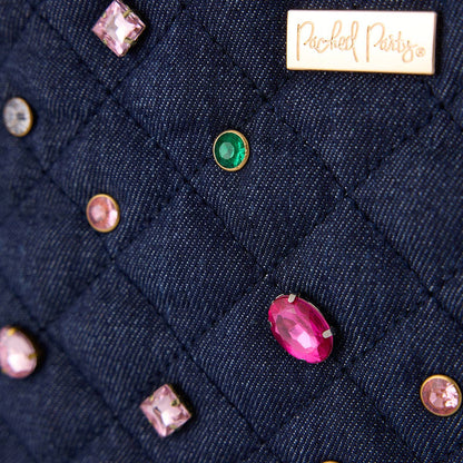 Denim and Gems Insulated Lunch Box