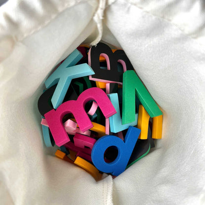 2" 130pc Rainbow Adventure Magnetic Letters