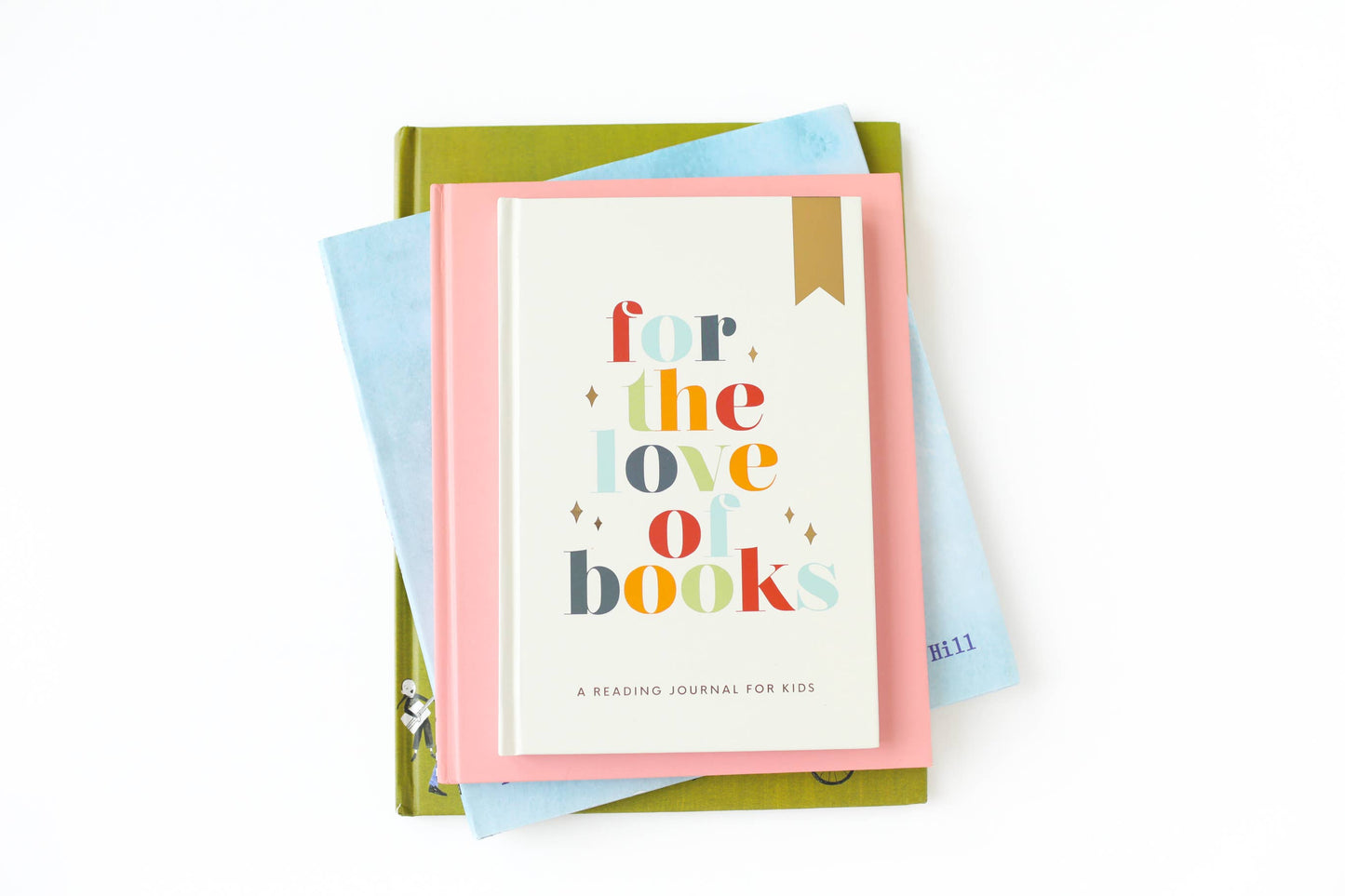 Reading Journal for Kids: For the Love of Books, A Book Journal and Planner for Children to Track, Log, Report and Review