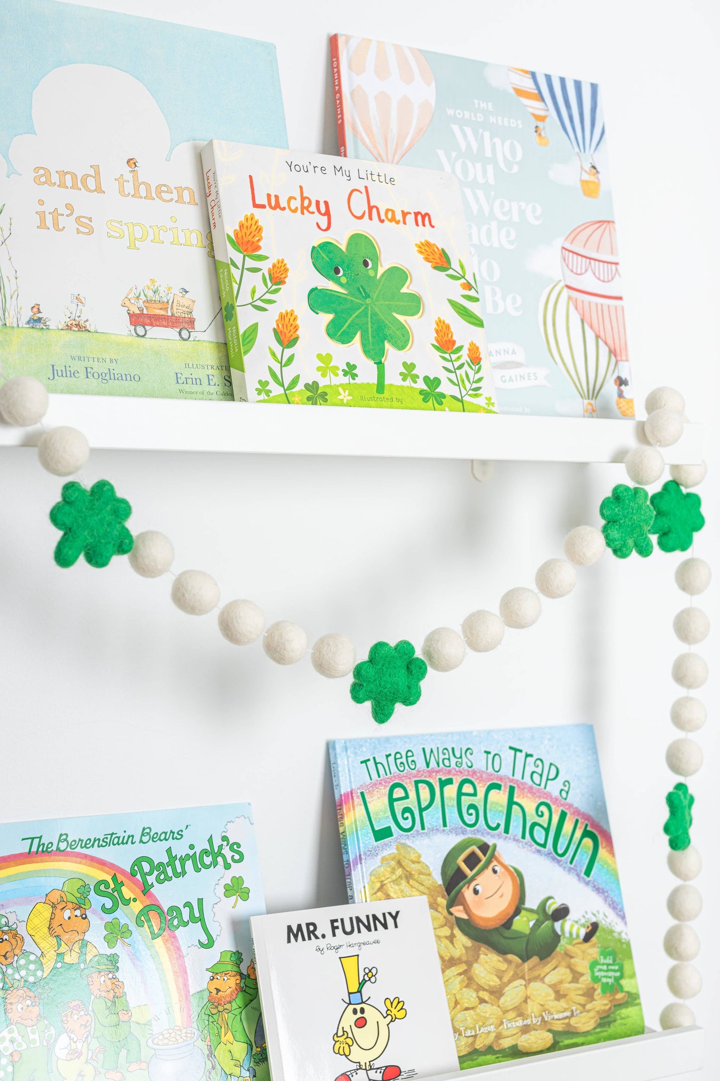 Shamrock St. Patrick’s Felt Garland