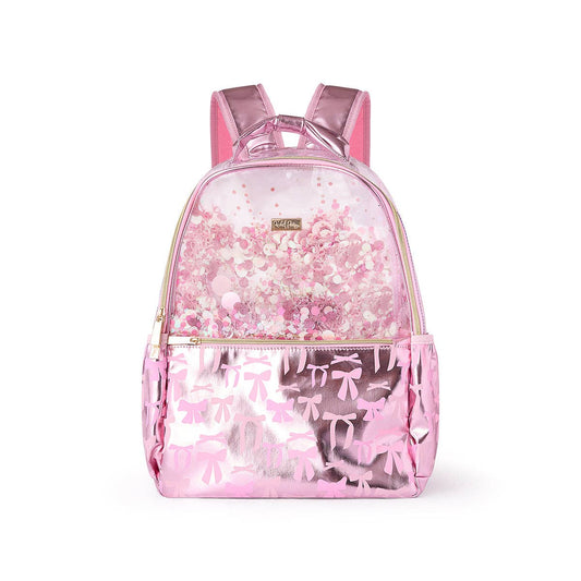 Pink Bows & Confetti Backpack - view 2