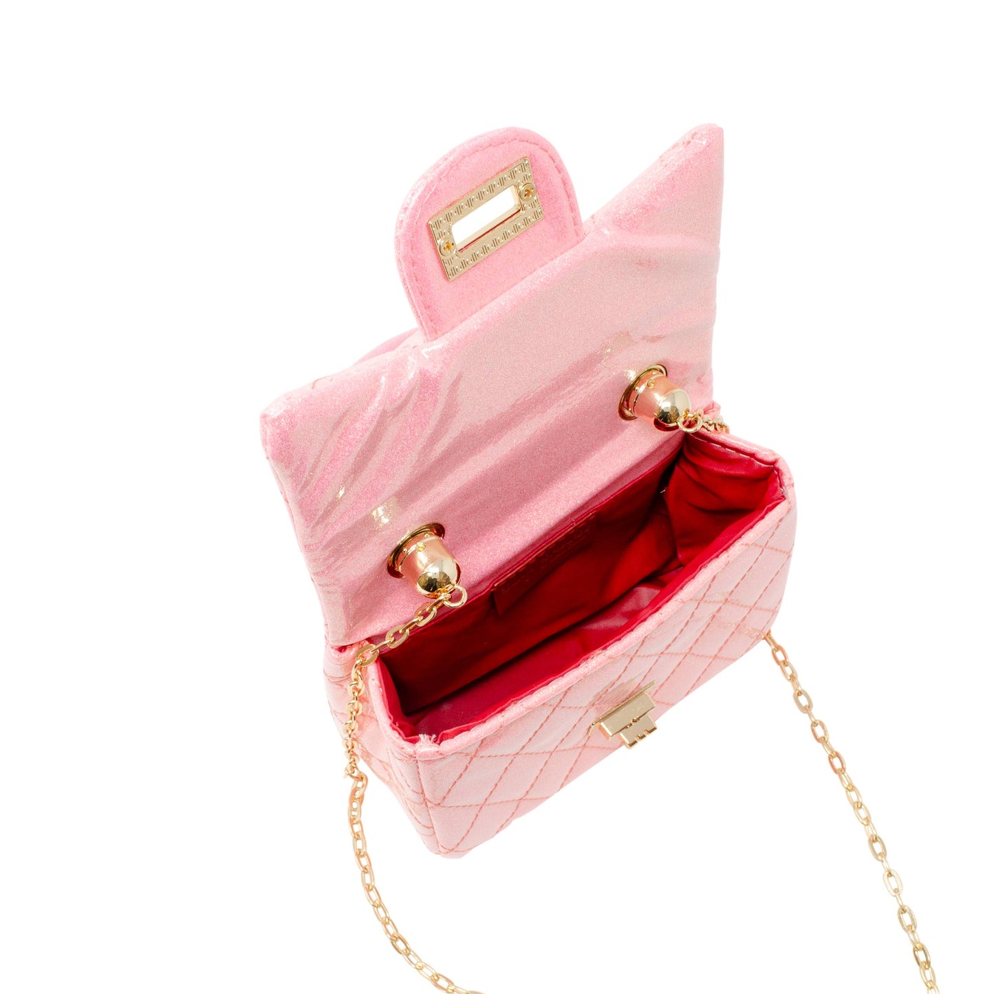 Classic Sparkle Top Handle Handbag
