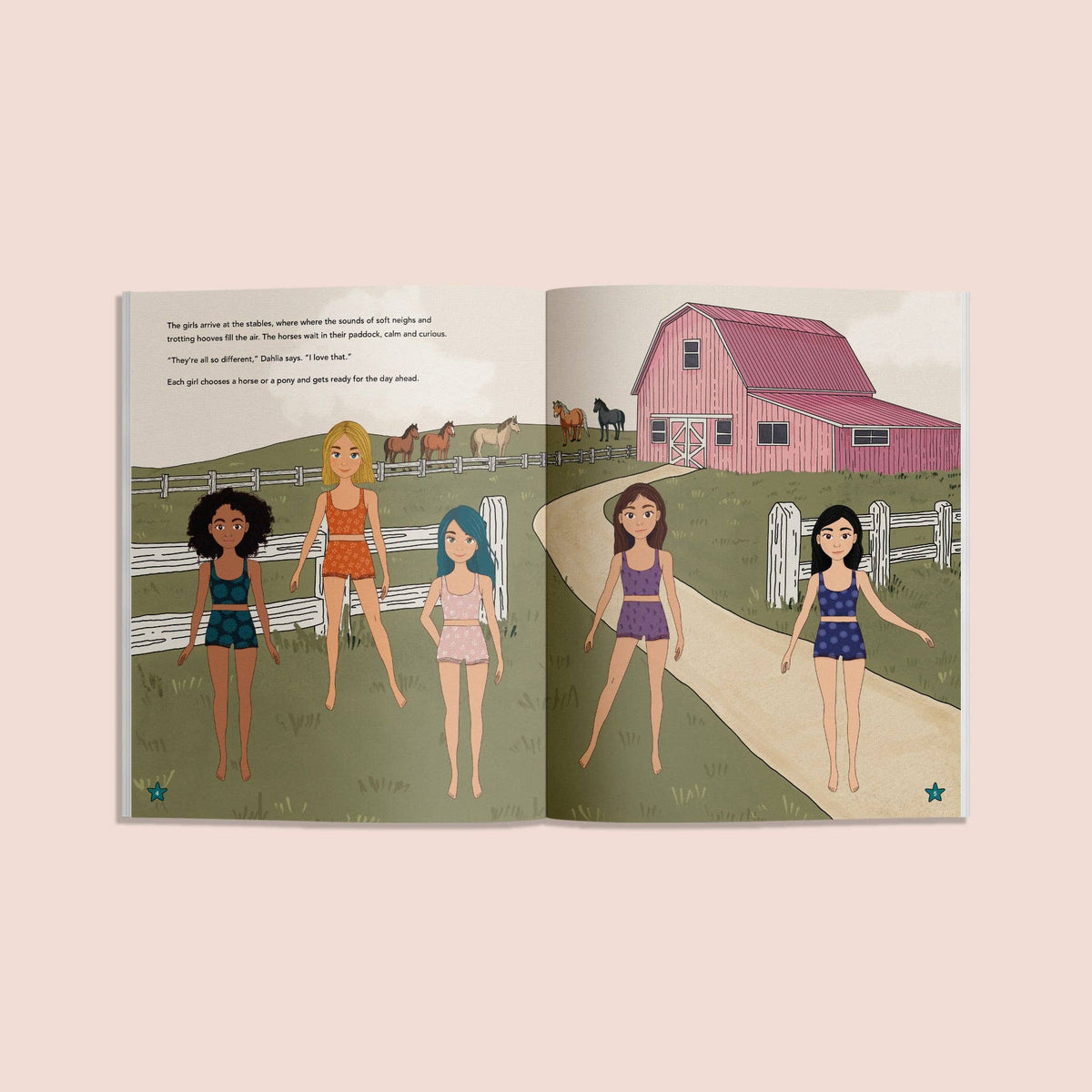 My Fancy Sticker Storybook: Horses & Ponies