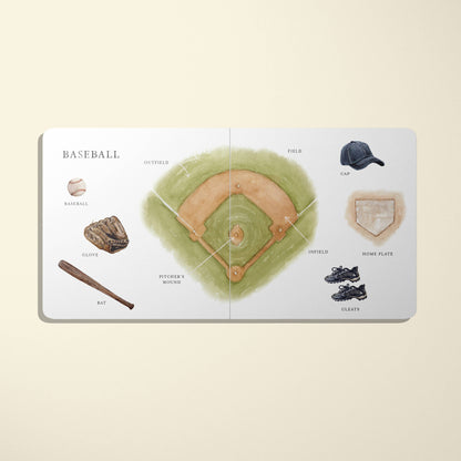 Our Big Book of Sports: A Collection of 100+ Foundational Words for Future Athletes