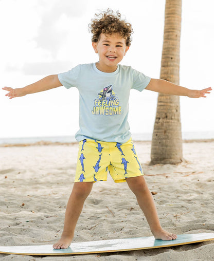 Jawsome Shark Swim Trunks