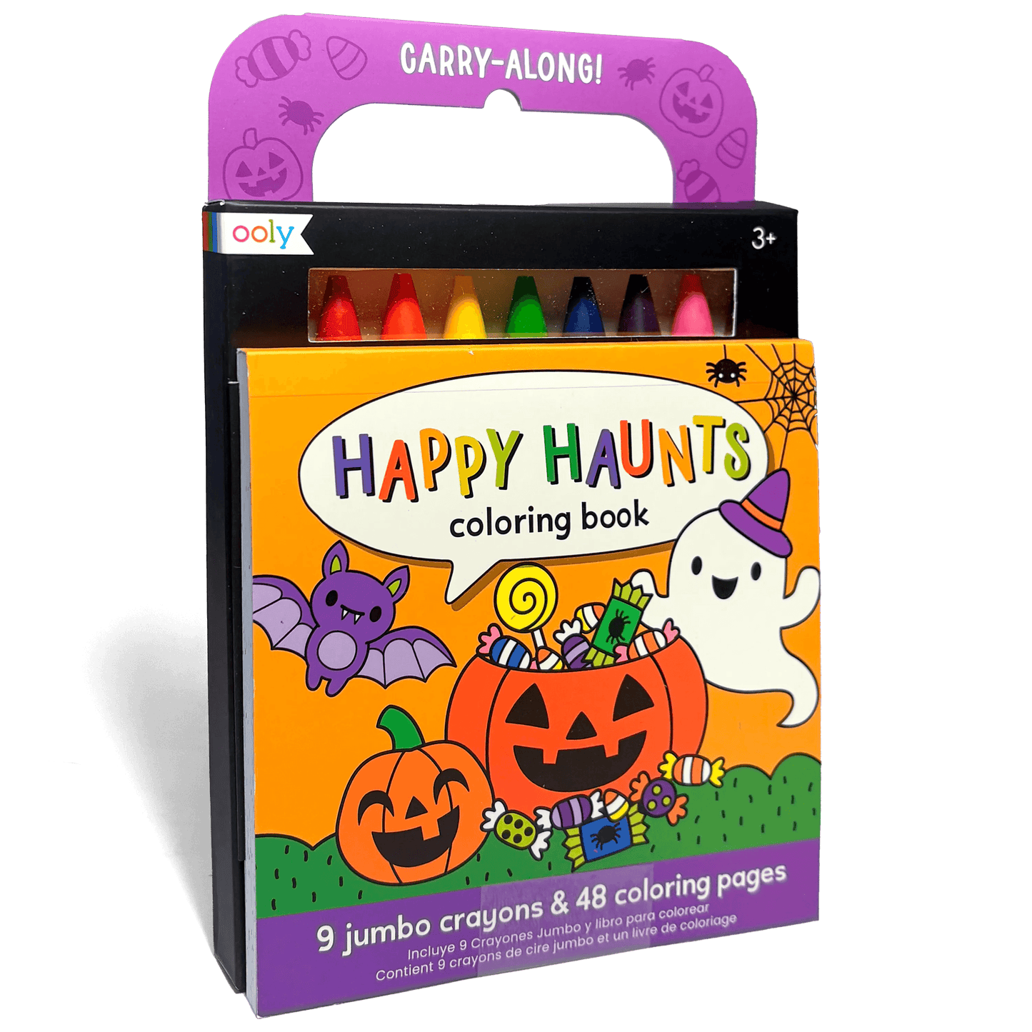 Carry-Along Coloring Book Set - Happy Haunts