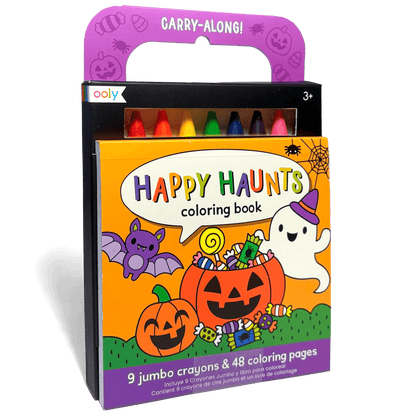 Carry-Along Coloring Book Set - Happy Haunts