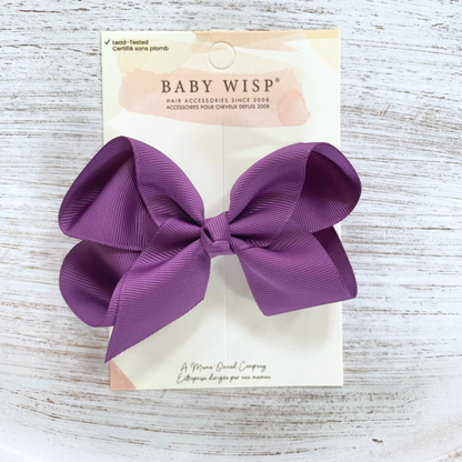 Sadie Grosgrain Ribbon Bow Alligator Hair Clip