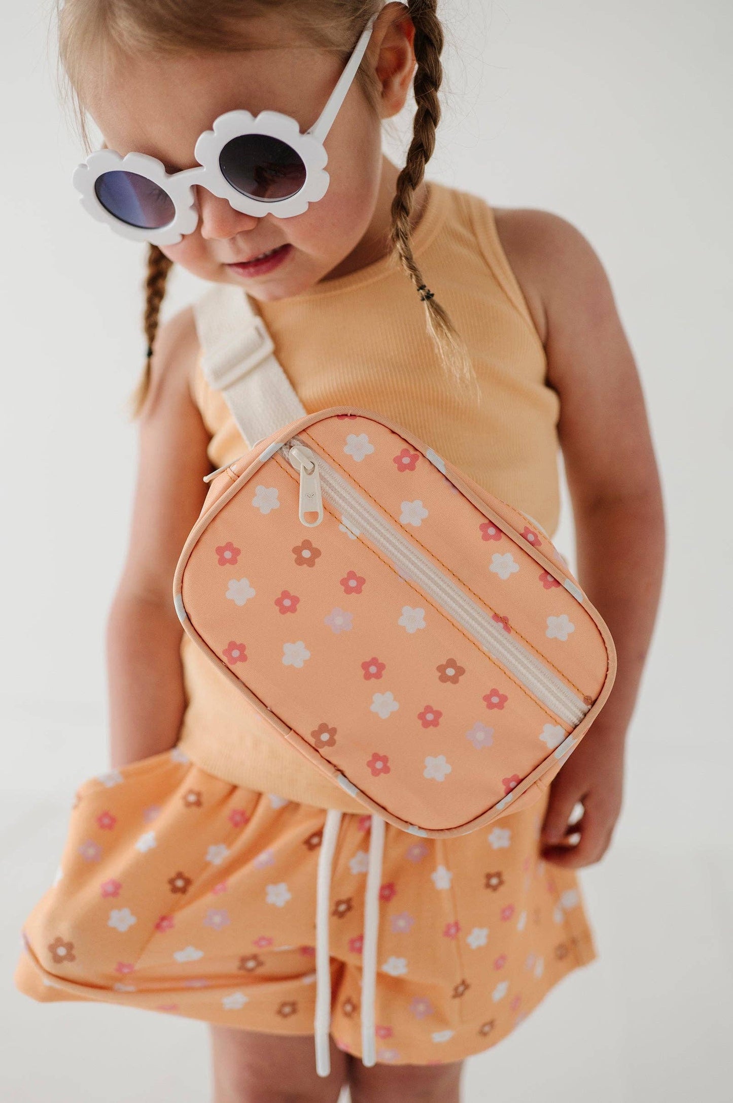 Desert Mist Blooms Mini Belt Bag
