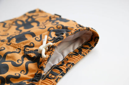 Swim Trunks - Octopus / Desert Sand