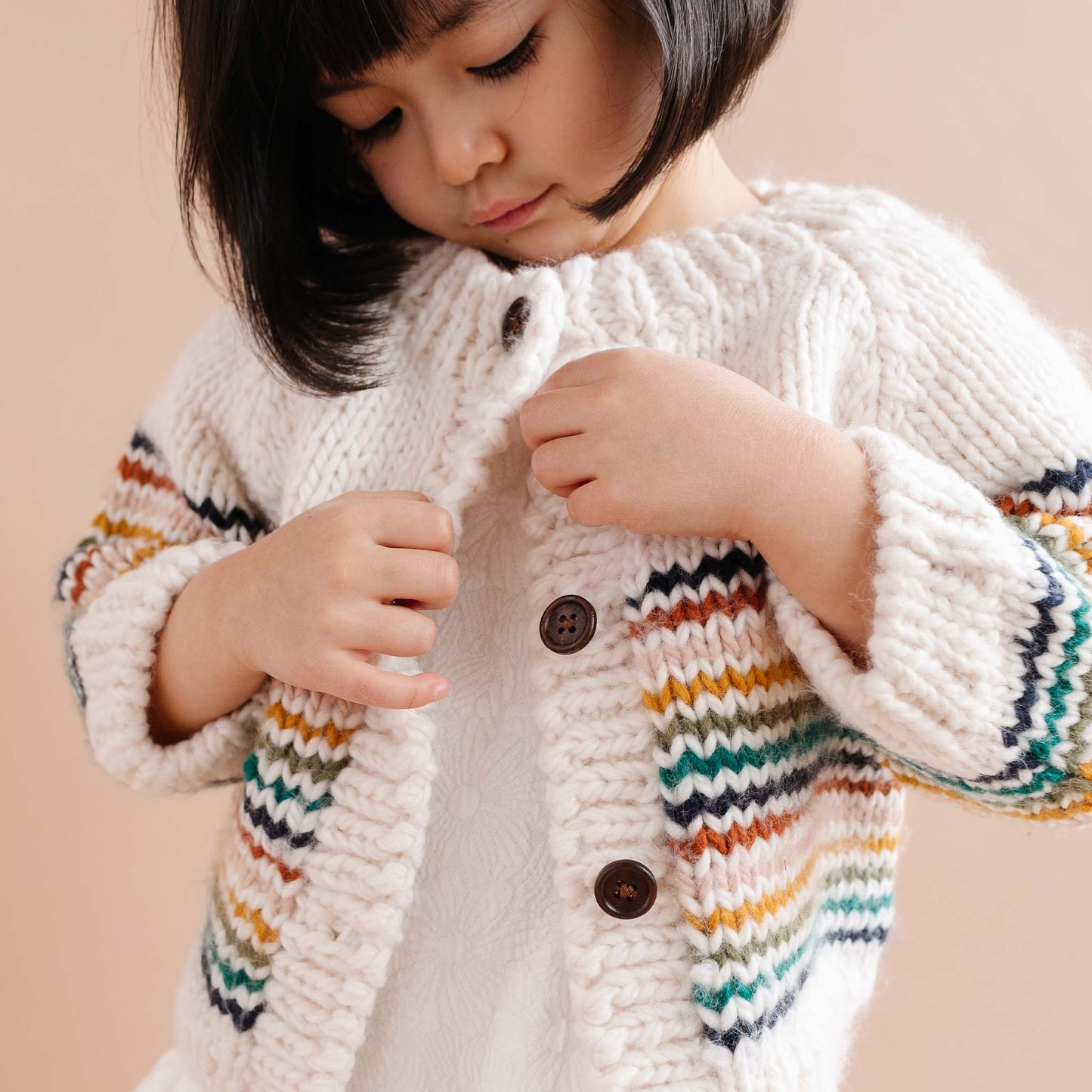 Retro Stripe Cardigan