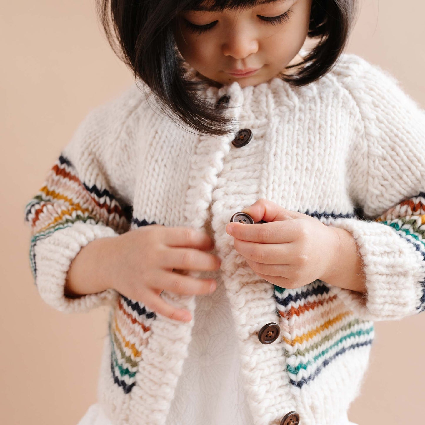 Retro Stripe Cardigan